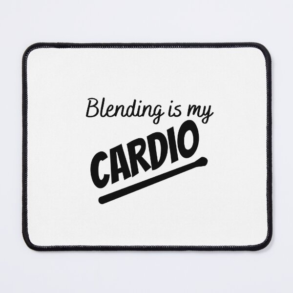 Item preview, Blending is my Cardio Makeup T-shirt designed and sold by Nerdygirlteez.
