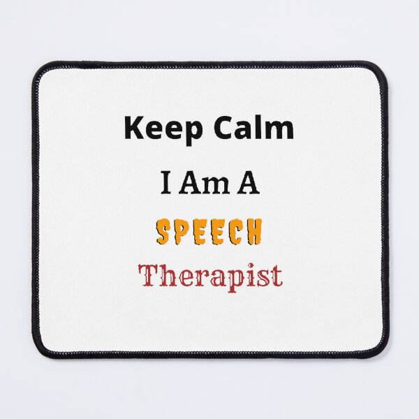 Item preview, Keep Calm I Am A Speech Therapist - Funny and Cute T-Shirts Quotes designed and sold by Designspot2020.