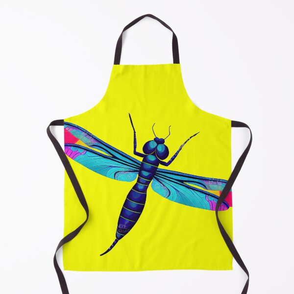 Item preview, Colourful Dragonfly Vector Art Print designed and sold by ThePurpleMelon.