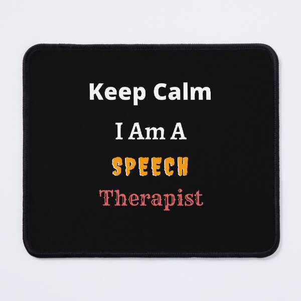 Item preview, Keep Calm I Am A Speech Therapist - Funny and Cute T-Shirts Quotes designed and sold by Designspot2020.