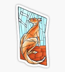 Red Kangaroo and Southern Sky Sticker