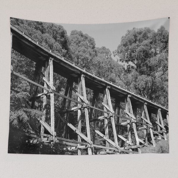 Item preview, Noojee Trestle Bridge designed and sold by ilovethenight.