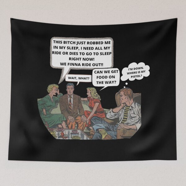 Item preview,  THE LADY WITH THE ROBBERY DREAM AND HER CREW-SAGFABULOUS designed and sold by SagFabulous.