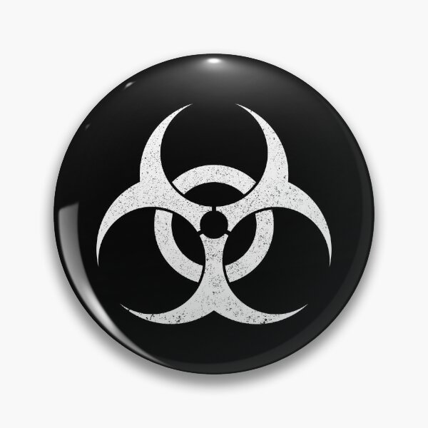 Item preview, Biohazard (white distressed design) designed and sold by siggyspatsky.