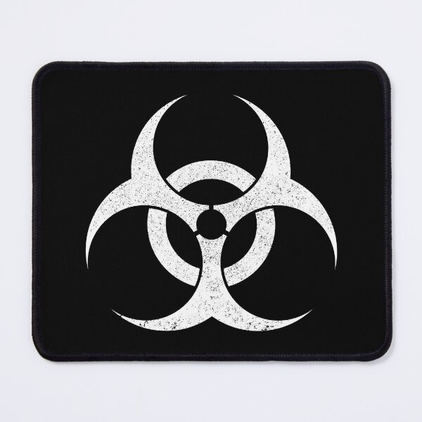 Item preview, Biohazard (white distressed design) designed and sold by siggyspatsky.