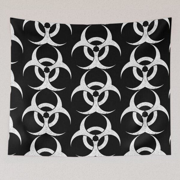 Item preview, Biohazard (white distressed design) designed and sold by siggyspatsky.