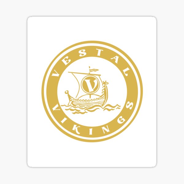 Mia’s Logo Viking Ship Art Design Sticker