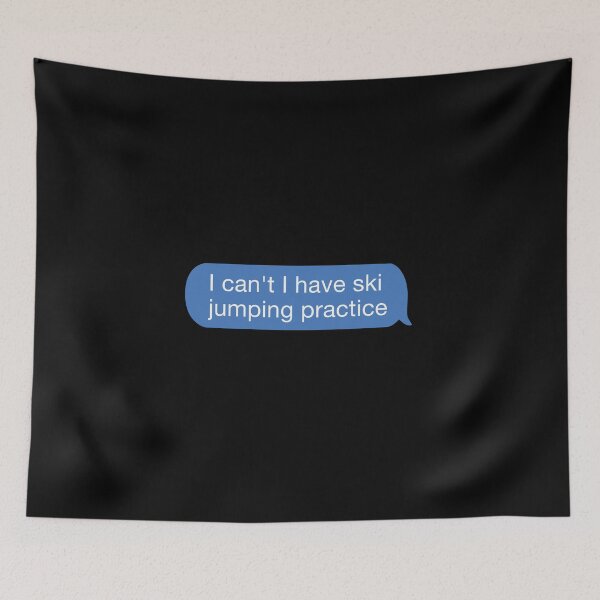 Item preview, I cant I have ski jumping practice designed and sold by orlumbuspirate.
