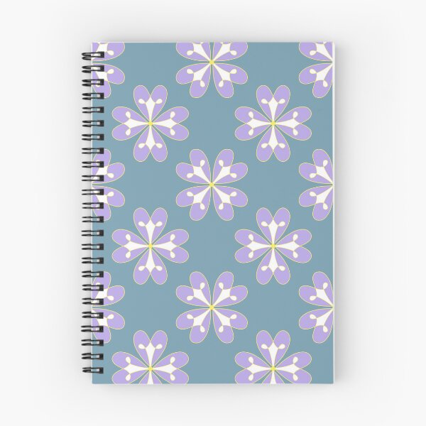 Item preview, Pastel Purple and White Floral Pattern designed and sold by Garden-View.