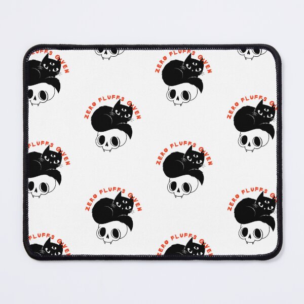 Item preview, Cat Zero Fluffs Given Halloween Illustration  designed and sold by jingenuity.