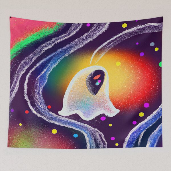 Item preview, Ghost Of The Cosmos I designed and sold by NeonNightmares.