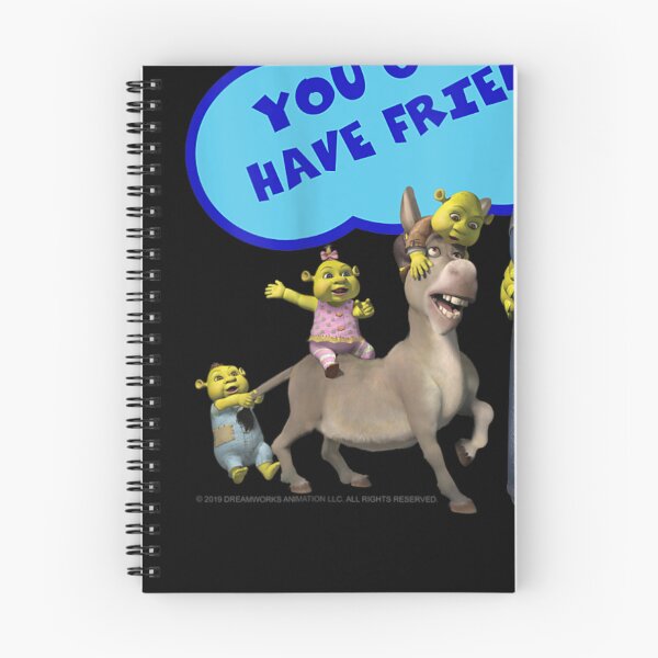 Item preview, Shrek Donkey You Gotta Have Friends Bubble Text Poster  designed and sold by TamarHall.