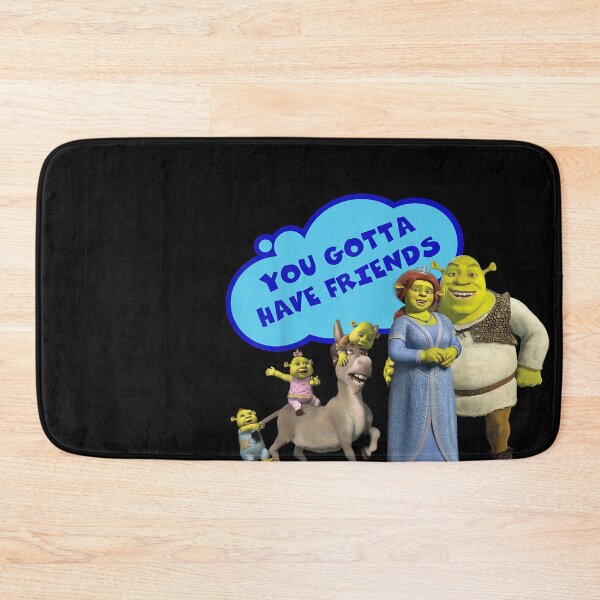 Item preview, Shrek Donkey You Gotta Have Friends Bubble Text Poster  designed and sold by TamarHall.