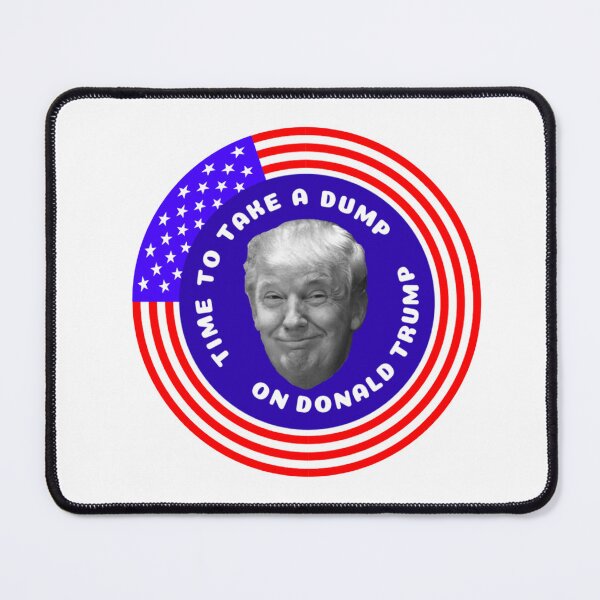Item preview, TAKE A DUMP ON TRUMP CAMPAIGN BUTTON designed and sold by DiamondDistrict.