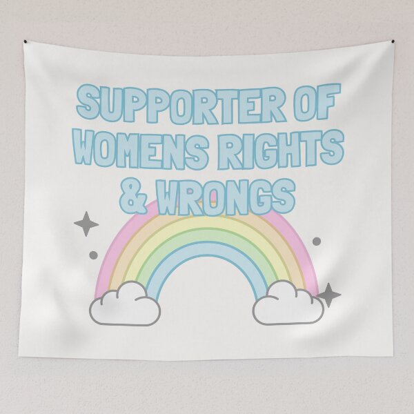 Item preview, Supporter Of Womens Rights And Wrongs designed and sold by Picket Club.