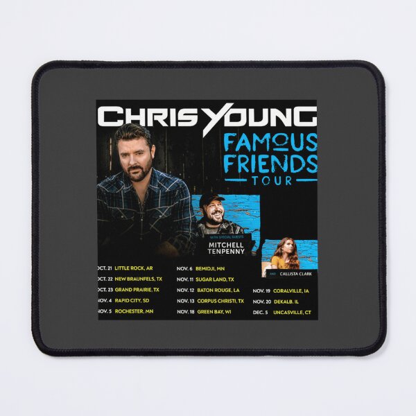 Item preview, Chris Young Famous Friends Tour 2021 designed and sold by MaxSchmi.