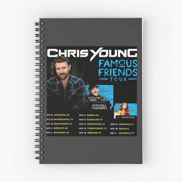 Item preview, Chris Young Famous Friends Tour 2021 designed and sold by MaxSchmi.