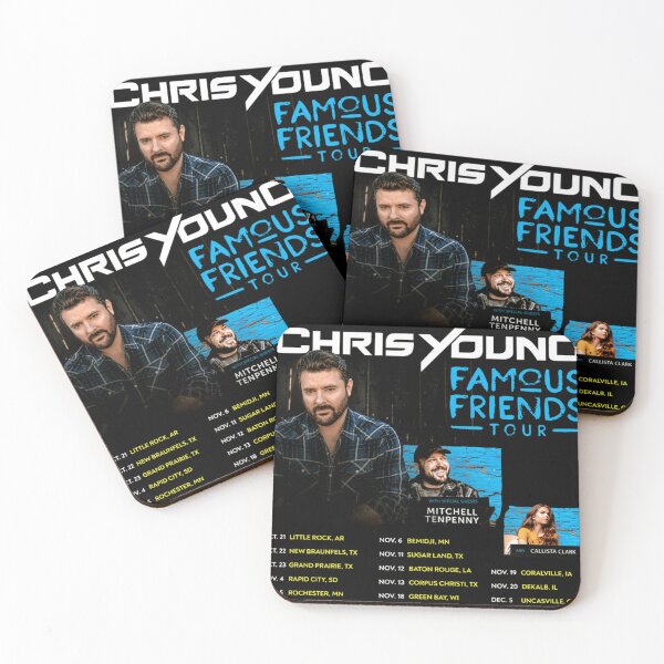 Item preview, Chris Young Famous Friends Tour 2021 designed and sold by MaxSchmi.