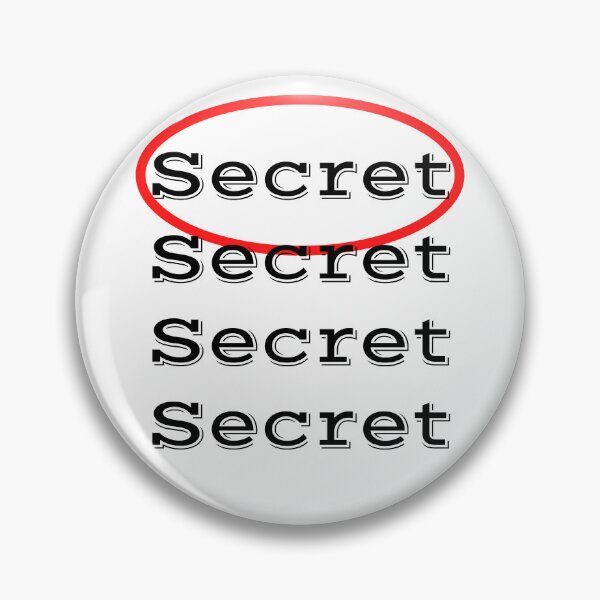 Item preview, Top Secret T-shirt Design designed and sold by Blair Belle.