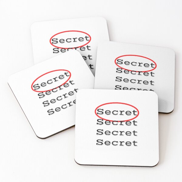 Item preview, Top Secret T-shirt Design designed and sold by Blair Belle.