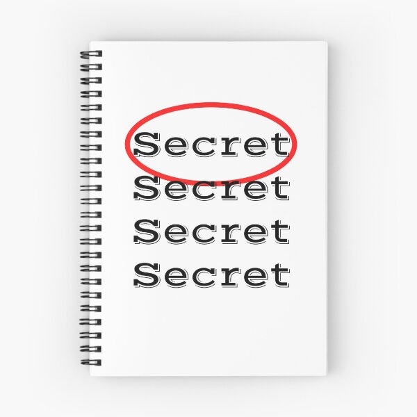 Item preview, Top Secret T-shirt Design designed and sold by Blair Belle.