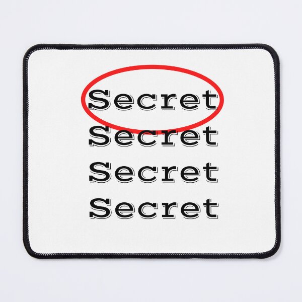 Item preview, Top Secret T-shirt Design designed and sold by Blair Belle.