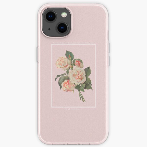 I LIKE IT WHEN YOU SLEEP, FOR YOU ARE SO BEAUTIFUL - YET SO UNAWARE OF IT. iPhone Soft Case