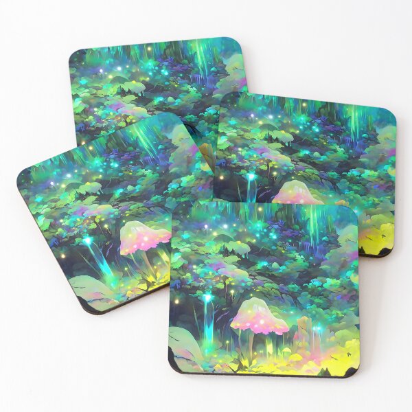 Item preview, Luminescent Cave Forest designed and sold by SolusVirent.