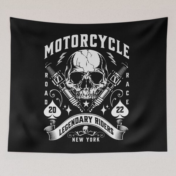 Item preview, Motorcycle Skull  designed and sold by Gothic Fantasy.