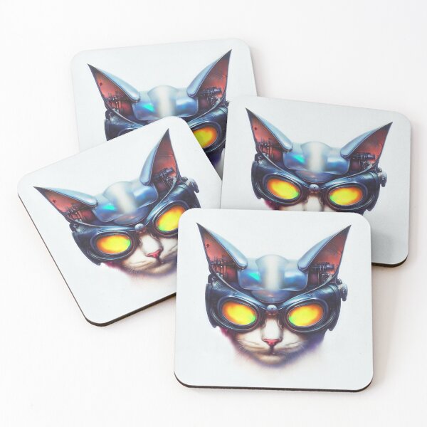 Item preview, Cyberpunk Cat 01 designed and sold by Karbast.