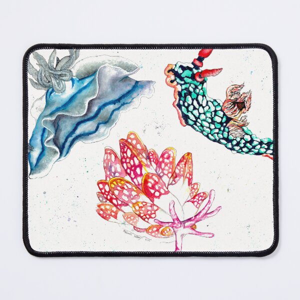 Item preview, sea slug nudibranch friends designed and sold by Kelley-Art.