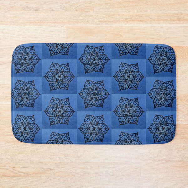 Item preview, ACCEPTANCE MANDALA ~ SACRED GEOMETRY FOR THE SOUL~ BLUE designed and sold by Ann Chatfield.