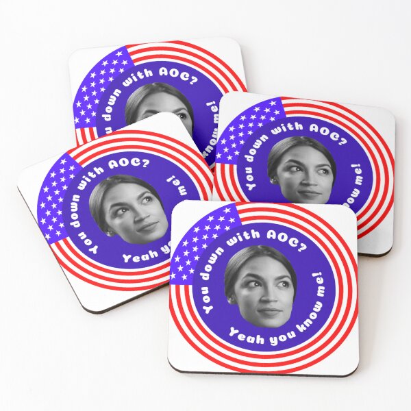 Item preview, YOU DOWN WITH AOC? designed and sold by DiamondDistrict.