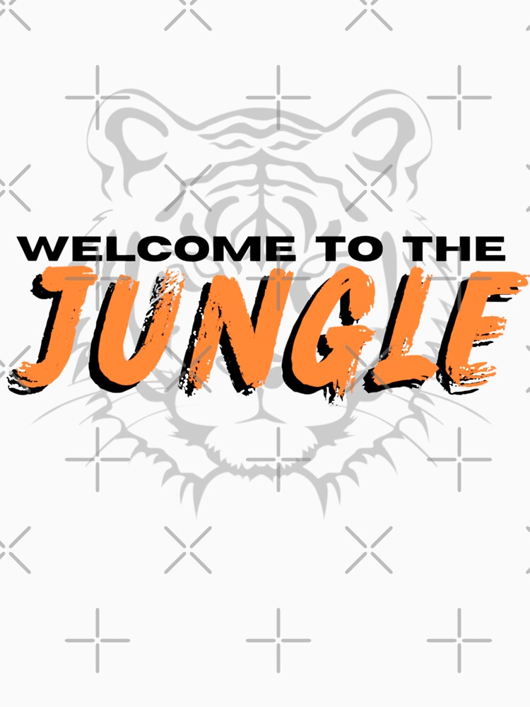 Welcome To The Jungle Johio Joe Burrow Cincinnati Football Shirt