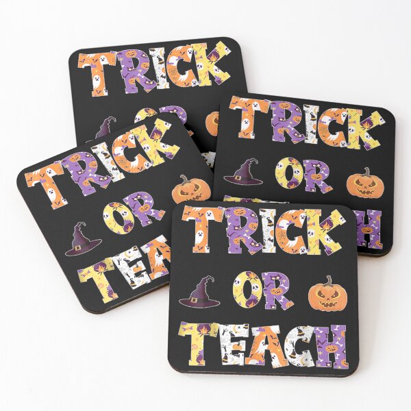 Item preview, Trick Or Teach Funny Teacher Halloween Pumpkin Leopard designed and sold by Torokjakab.