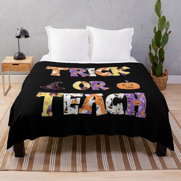 Item preview, Trick Or Teach Funny Teacher Halloween Pumpkin Leopard designed and sold by Torokjakab.