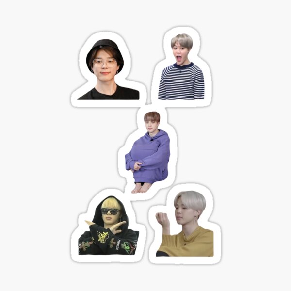 Artikel-Vorschau von Jimin-Meme-Aufkleberpaket, designt und verkauft von frommicah.