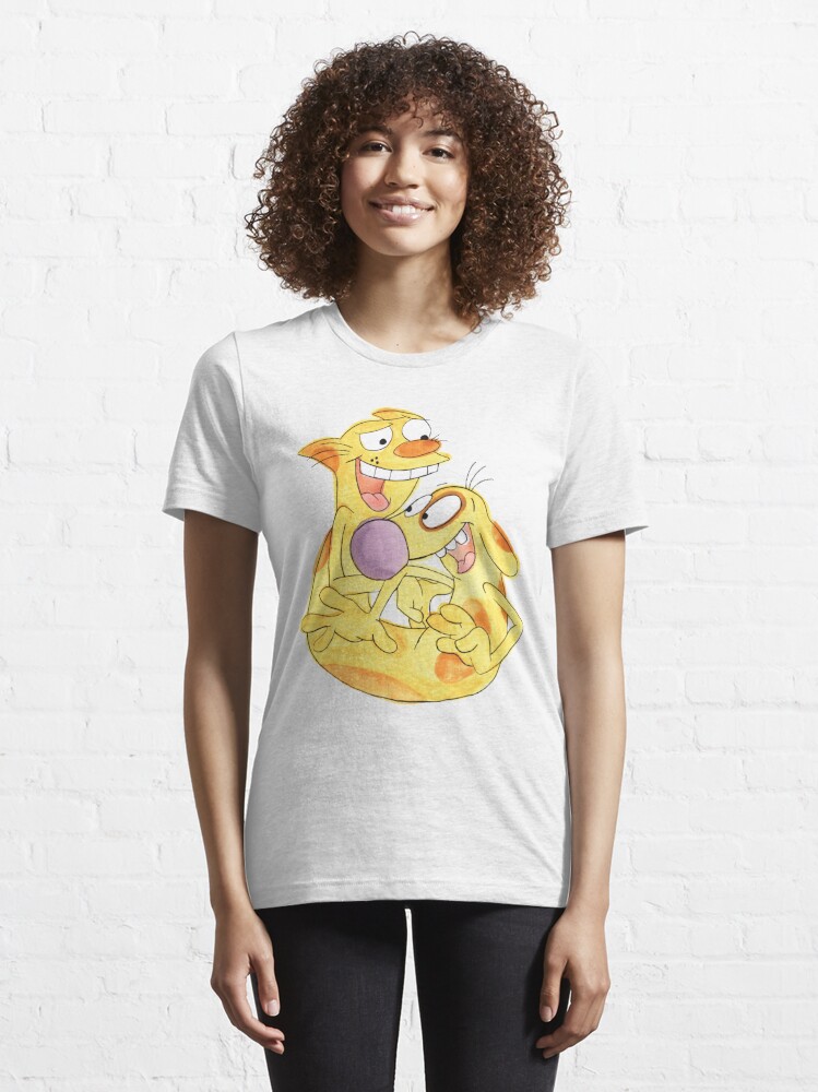 "Catdog" T-shirt By Moniquecutajar | Redbubble | Nickelodeon T-shirts ...