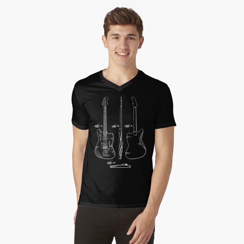Item preview, V-Neck T-Shirt designed and sold by Regal-Music.