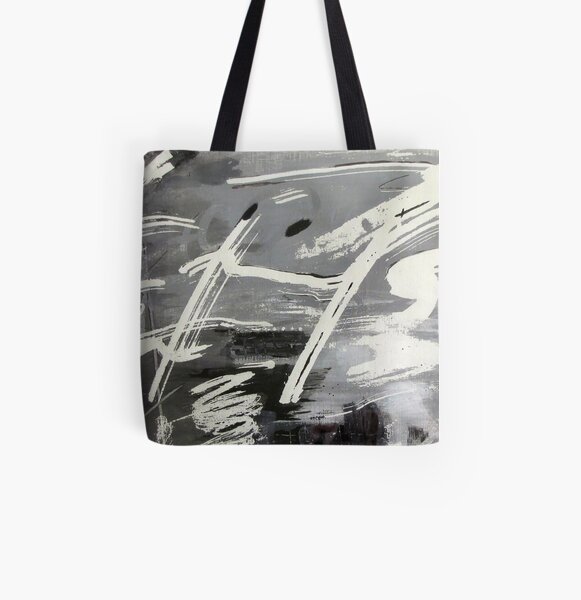 Symphonie en noir et blanc Tote bag doublé