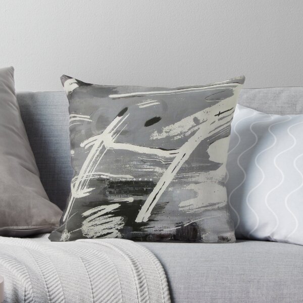 Symphonie en noir et blanc Coussin