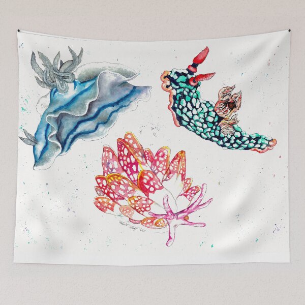 Item preview, sea slug nudibranch friends designed and sold by Kelley-Art.