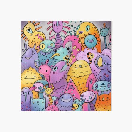Friends Art Board Print