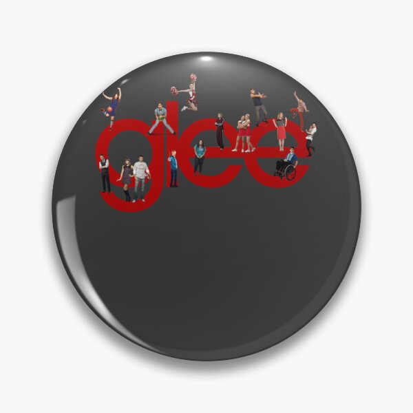 Item preview, glee logo with the cast designed and sold by MaxSchmi.
