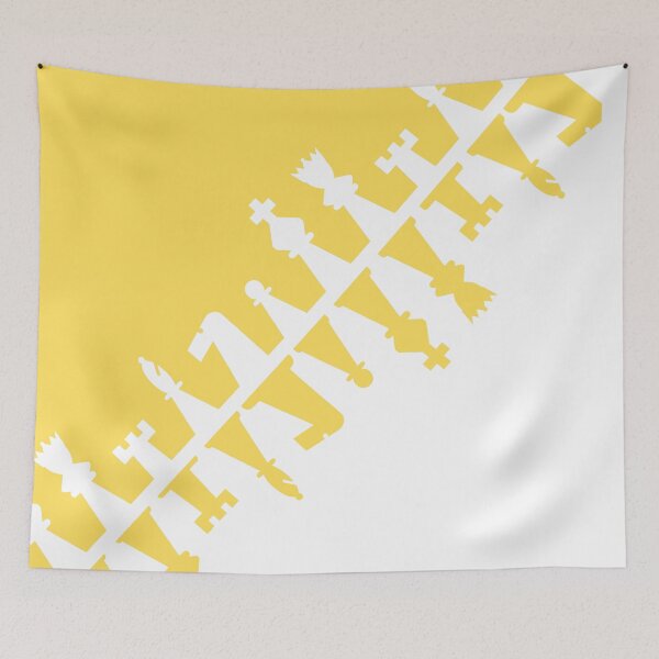 Item preview, Yellow Chess Reflection designed and sold by SimplyMe-Plus.