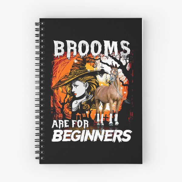 Item preview, Brooms Are For Beginners halloween witch funny vintage designed and sold by elizabethdawnn.