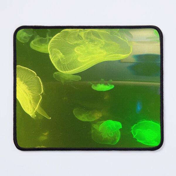 Item preview, Yellow and Green Jellyfish at Tennessee Aquarium designed and sold by Silver Sky by Janet.