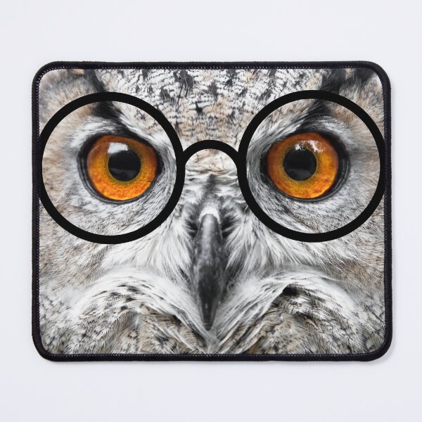 Item preview, Owl Glasses Stars Border Animal Lover Animal pics picture designed and sold by SGNorton.