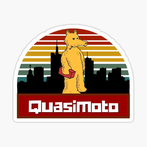 "Quasimoto" Sticker for Sale by TeaZesH6 Redbubble
