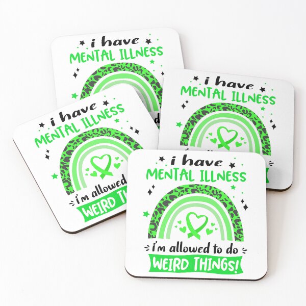 Item preview, Mental Illness Awareness - I have Mental Illness i am allowed to do Weird Things! designed and sold by KirstybShop.